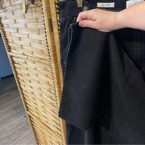 Universal Thread Black extra Wide-Leg adjust waist trouser Pants fair trade 17 - Picture 6 of 11